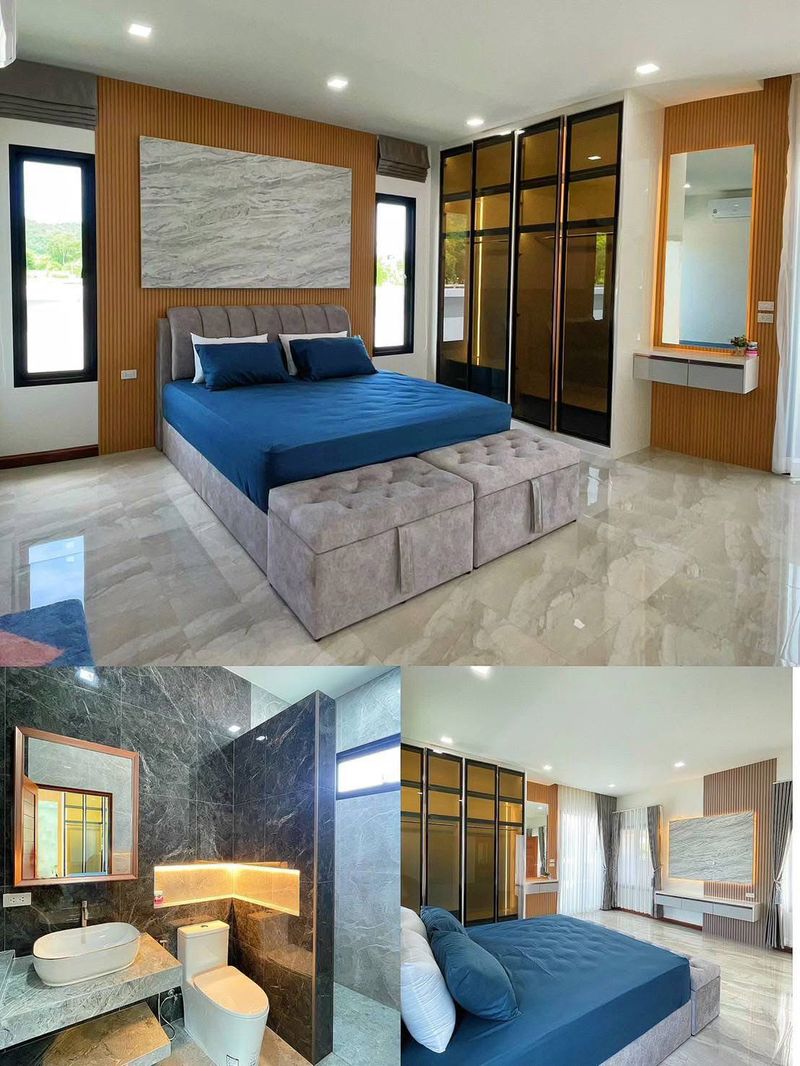 ขายบ้านเดี่ยวสร้างใหม่ – ฝั่งทะเลบางเสร่ (ใกล้ทะเลเพียง 2 นาที!) สัตหีบ ชลบุรี 12