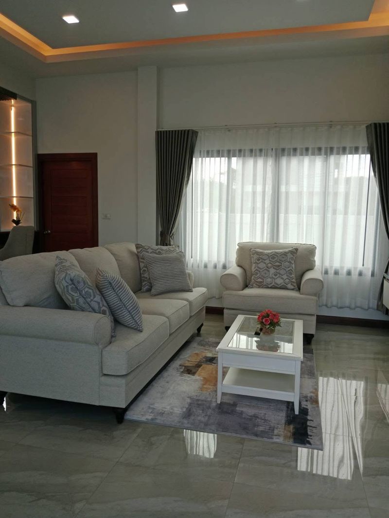 ขายบ้านเดี่ยวสร้างใหม่ – ฝั่งทะเลบางเสร่ (ใกล้ทะเลเพียง 2 นาที!) สัตหีบ ชลบุรี 7