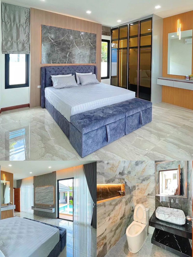 ขายบ้านเดี่ยวสร้างใหม่ – ฝั่งทะเลบางเสร่ (ใกล้ทะเลเพียง 2 นาที!) สัตหีบ ชลบุรี 11